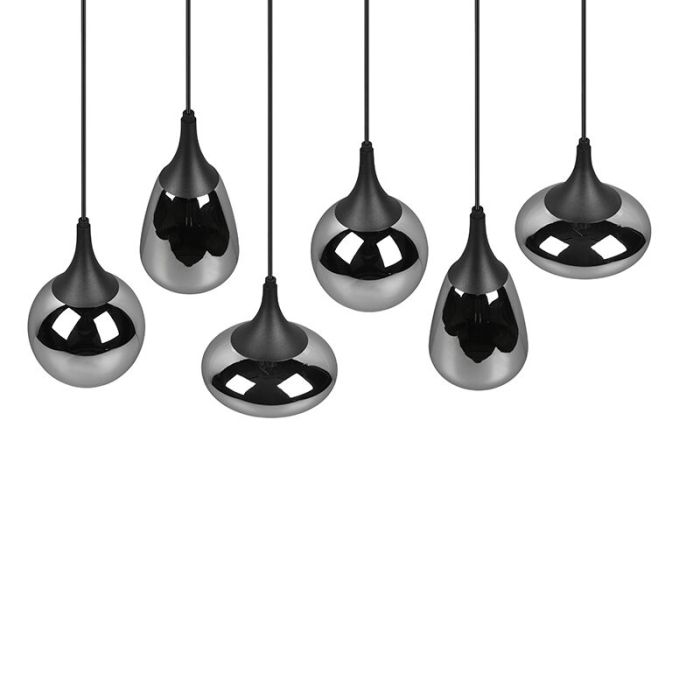 Schwarze Pendelleuchte Design, Sybren
