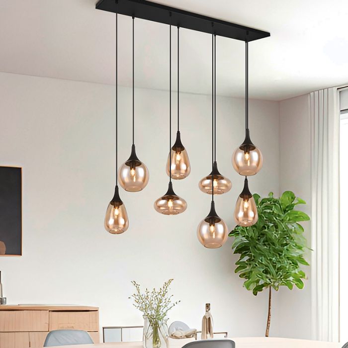 Bernstein Pendelleuchte Design, Sybren