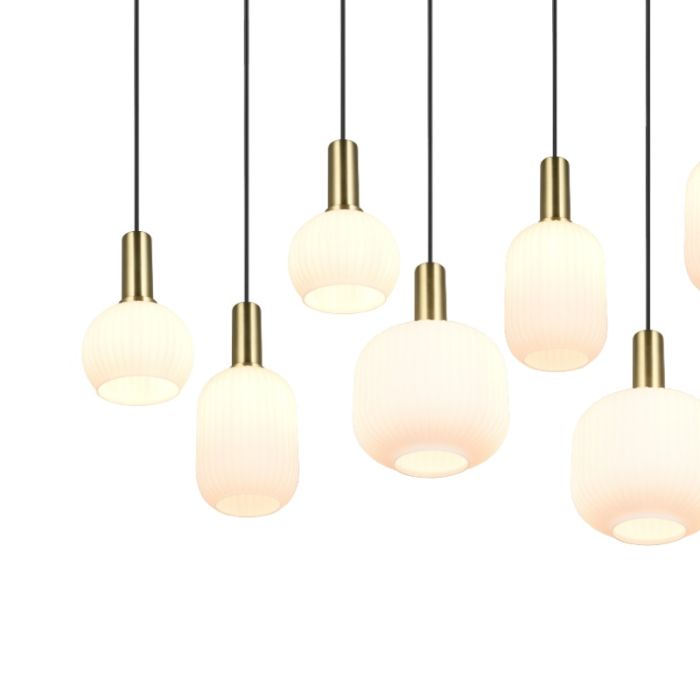 Weiße Pendelleuchte Design, Nurullah