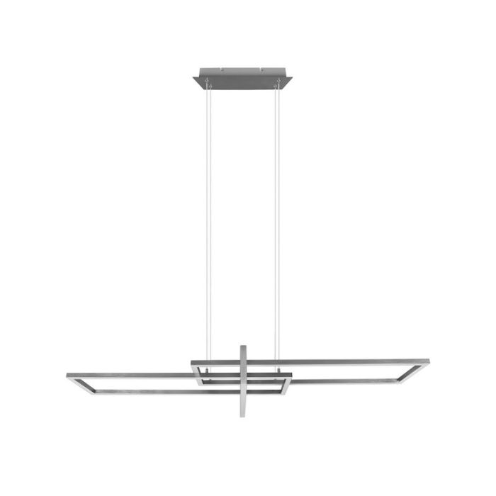 Nickel Pendelleuchte Modern, Hatun, 34W, 3000K LED