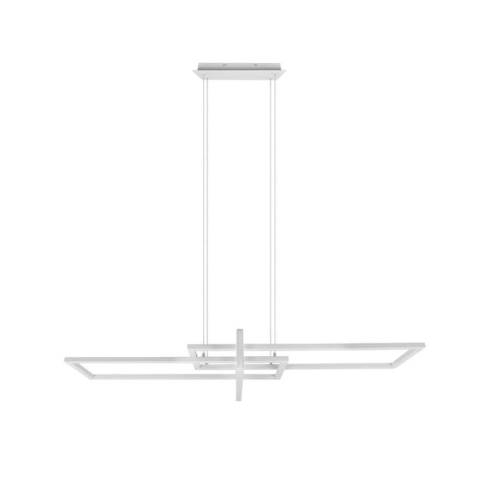 Weiße Pendelleuchte Modern, Hatun, 34W, 4000K LED