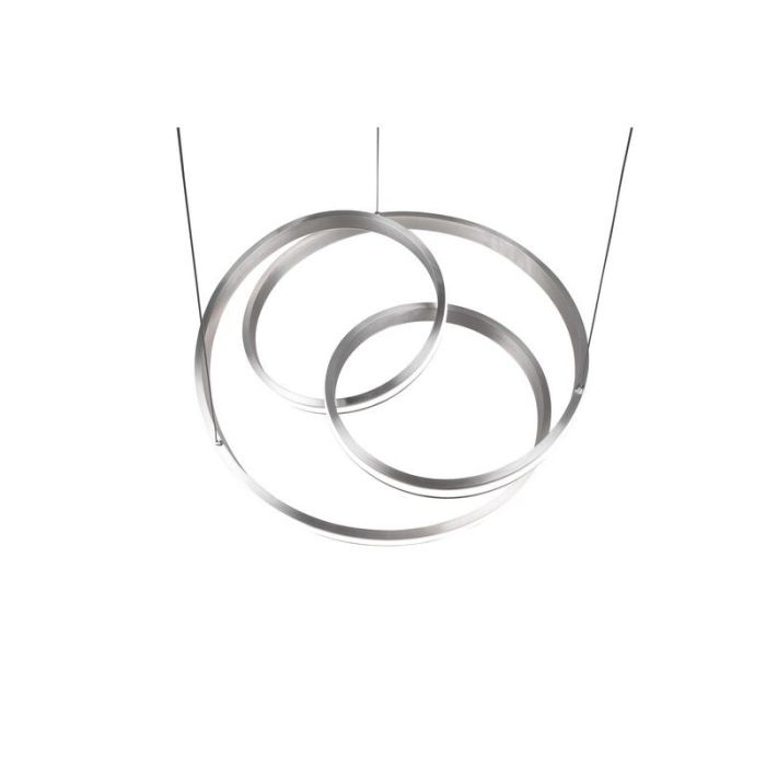 Nickel Pendelleuchte Modern, Elyse, 60W, in Lichtfarbe einstellbare LED