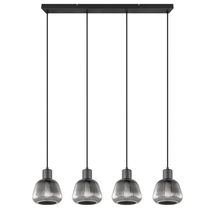 Schwarze Pendelleuchte Modern, Meriem