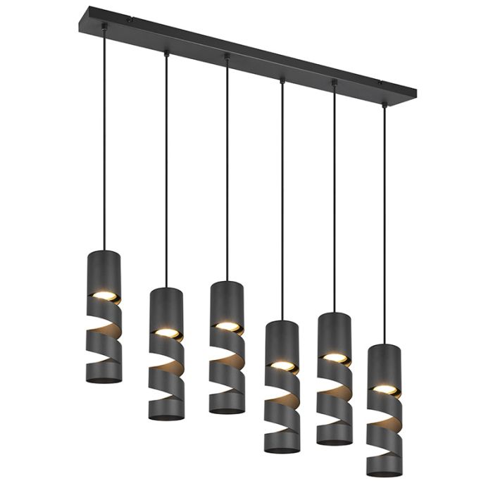 Schwarze Pendelleuchte Design, Marouan
