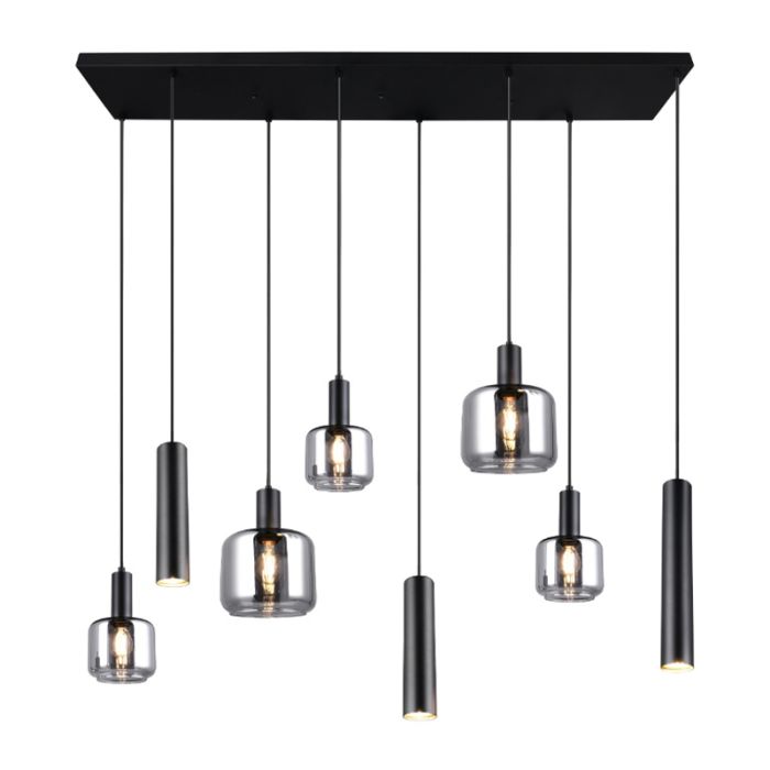 Schwarze Pendelleuchte Design, Lahcen