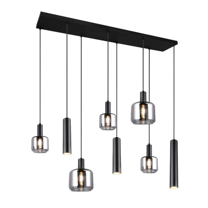 Schwarze Pendelleuchte Design, Lahcen