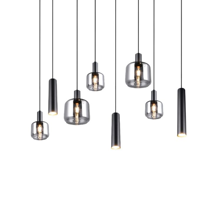 Schwarze Pendelleuchte Design, Lahcen