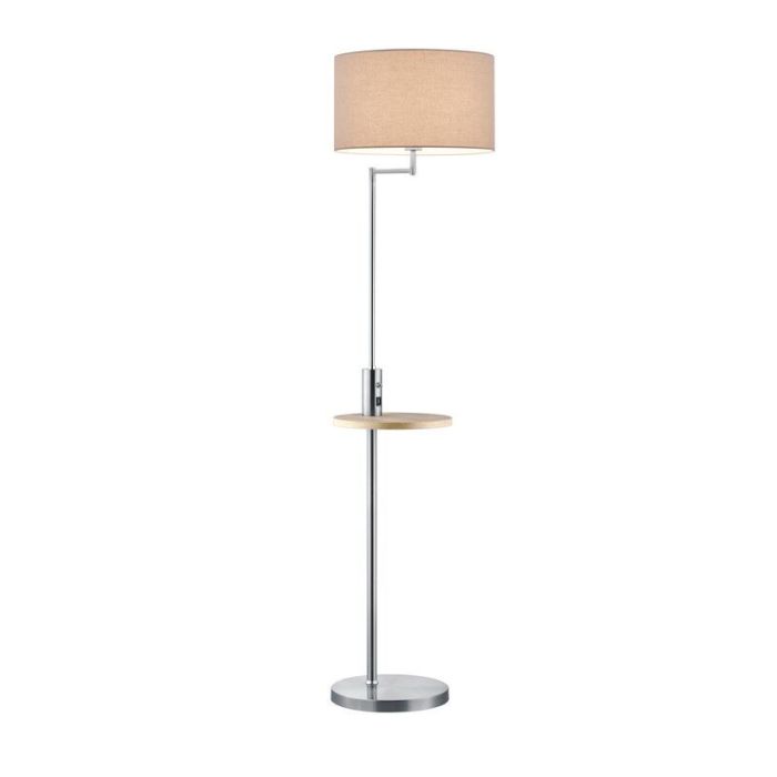 Graue Stehlampe Modern, Logiso