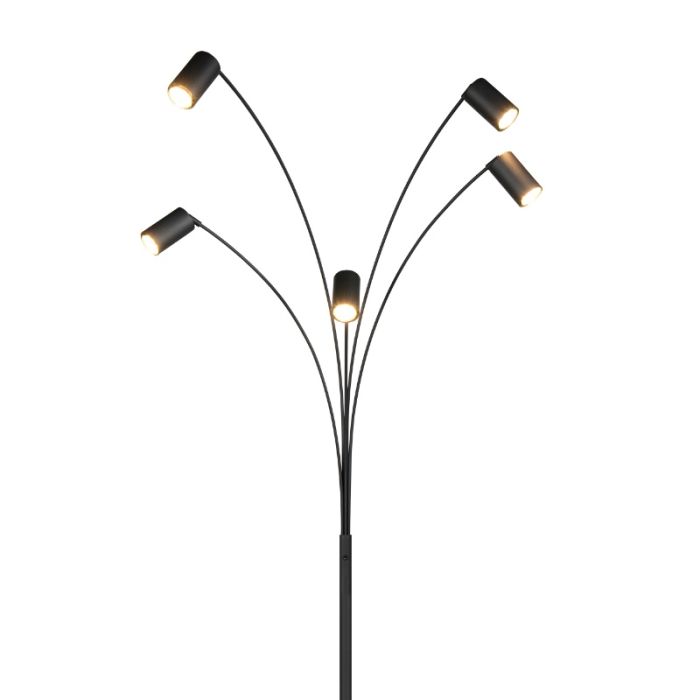 Schwarze Stehlampe Modern, Kaso