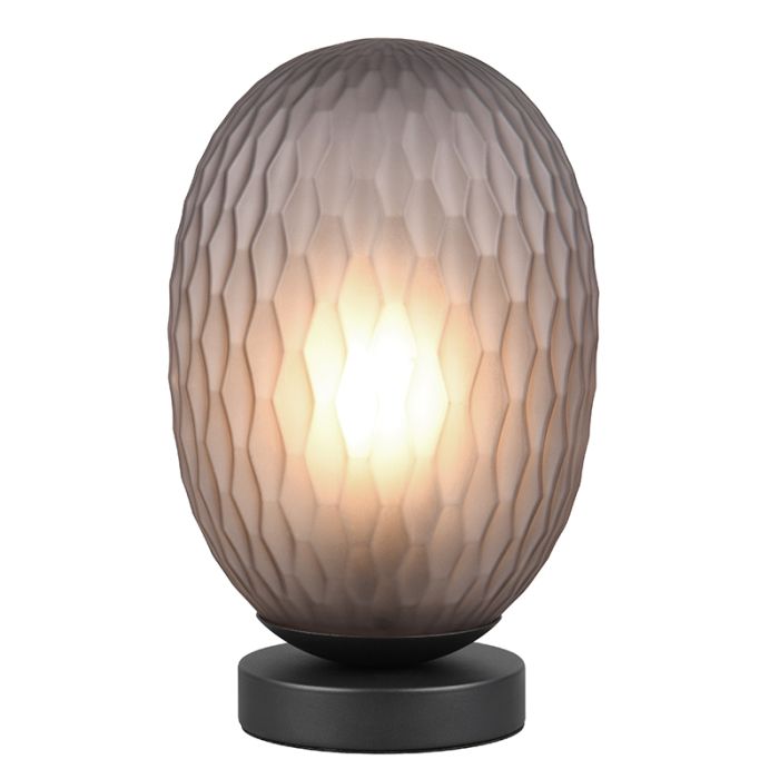 Graue Tischleuchte Design, Danyal