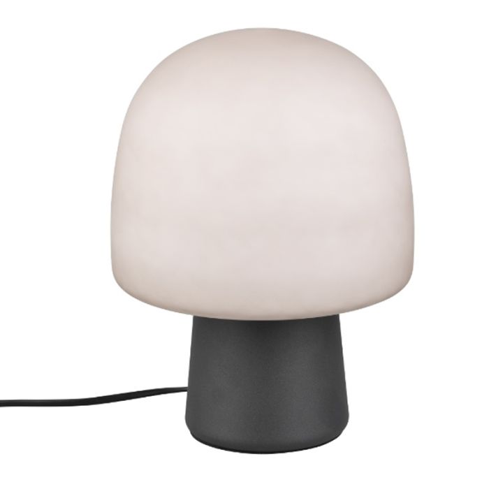 Schwarze Tischleuchte Modern, Marloek