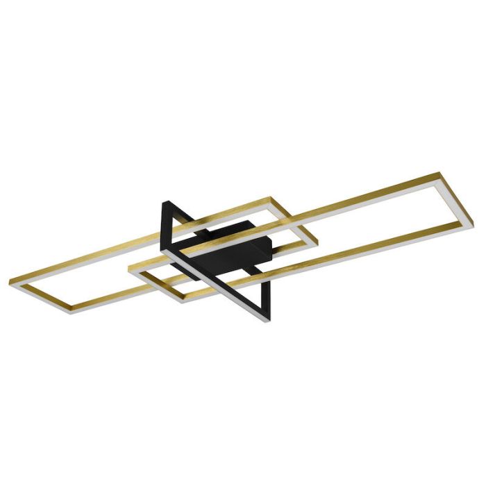 Messing Deckenlampe Modern, Hatun, 34W, 3000K LED