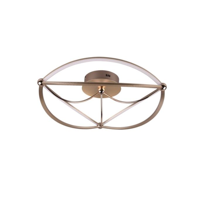 Messing Deckenlampe Modern, Remy, 42W, 3000K LED