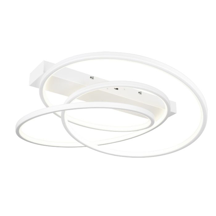 Weiße Deckenlampe Design, Teodore, 34W, White Switch LED, 3-stufig dimmbar
