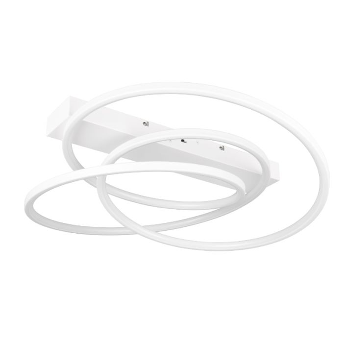 Weiße Deckenlampe Design, Teodore, 34W, White Switch LED, 3-stufig dimmbar