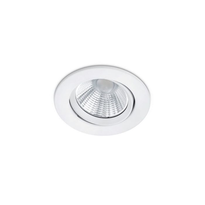 Weiße Badezimmer Einbaustrahler Modern, Imani, 5W, 3000K LED, IP23