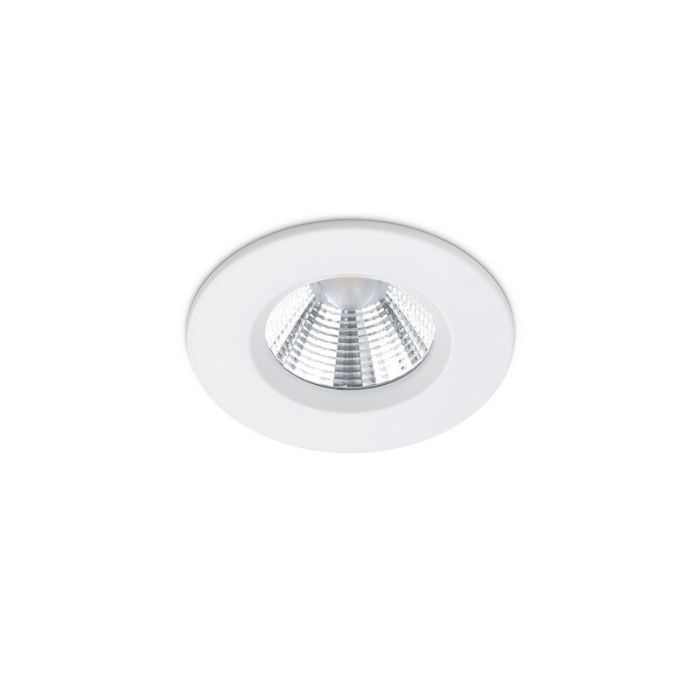 Weiße Badezimmer Einbaustrahler Modern, Iman, 5W, 3000K LED, IP65