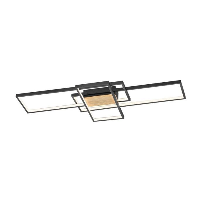 Braune Deckenlampe Modern, Plane, 35W, 3000K LED