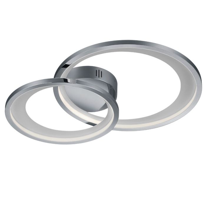 Chrom Deckenlampe Modern, Kendi, 29W, 3000K LED