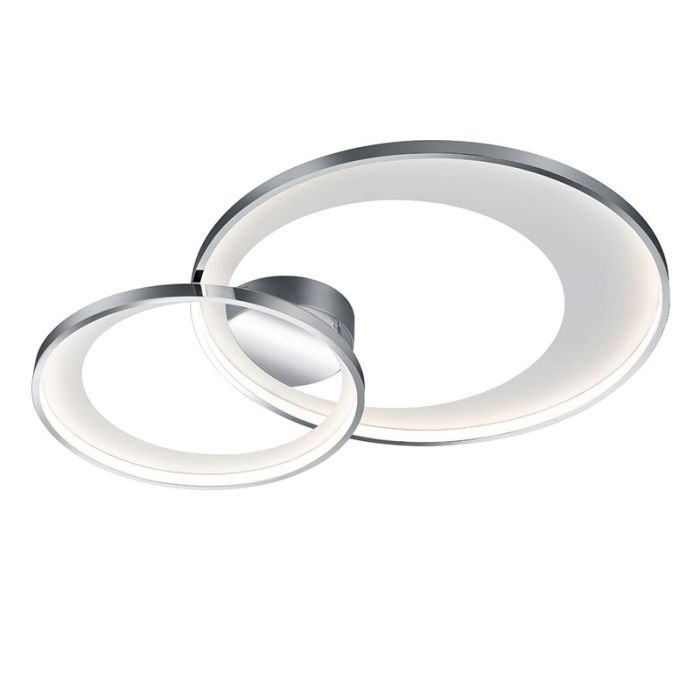 Chrom Deckenlampe Modern, Kendi, 36W, 3000K LED