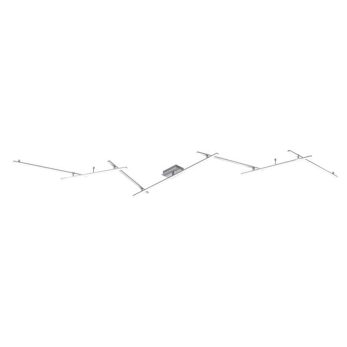 Nickel Deckenlampe Modern, Kandla, 20W, 3000K LED