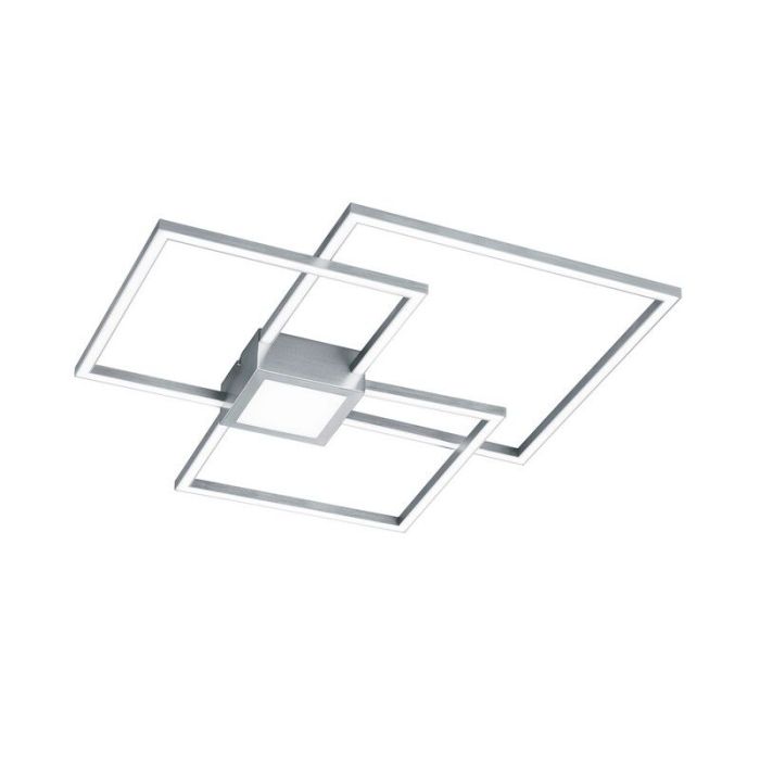 Nickel Deckenlampe Modern, Kimoni, 38W, 3000K LED