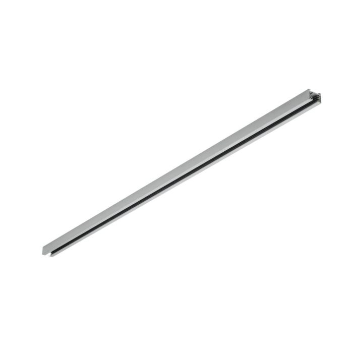 1 Meter Gleis für 2-Phasen-Gleisbeleuchtung, grau