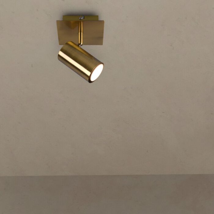Bronze Deckenstrahler Modern, Kaso