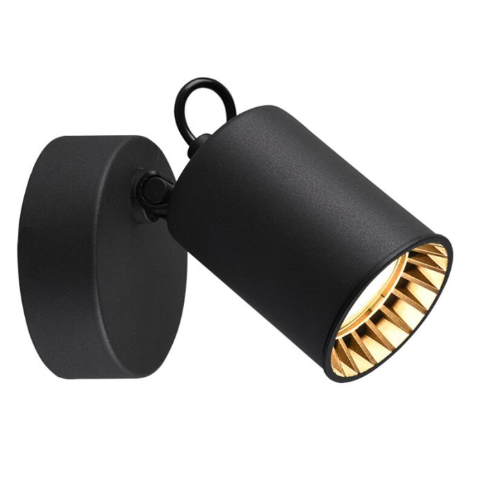 Schwarze Wandstrahler Modern, Shaquan