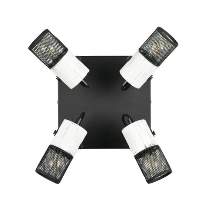 Schwarze Deckenstrahler Vintage, Marjet