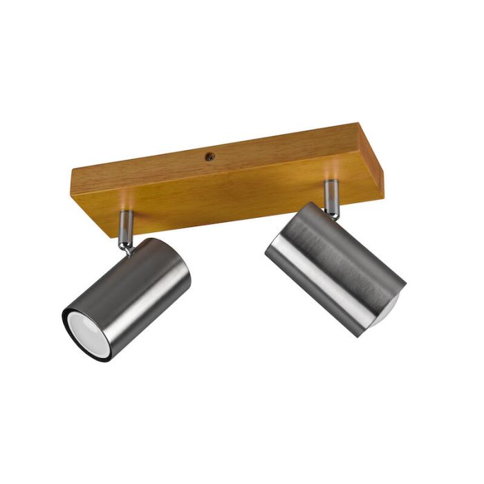 Nickel Deckenstrahler Modern, Kaso