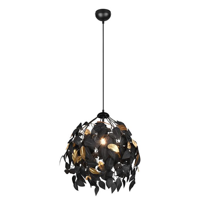 Schwarze Pendelleuchte Retro, Urwa