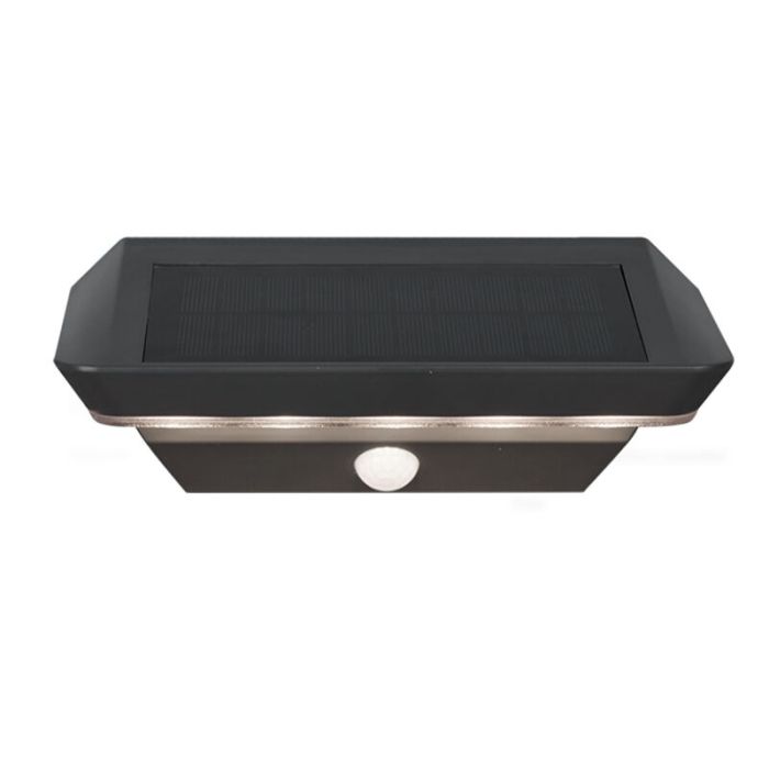 Anthrazit Außen Wandleuchte mit Bewegungsmelder Modern, Sunniva, 5W, 3000K LED, IP44