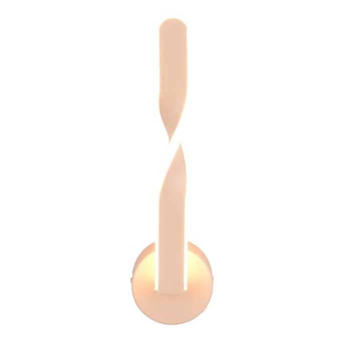 Braune Wandleuchte Design, Quirinus, 11W, 4000K LED, mit Schalter