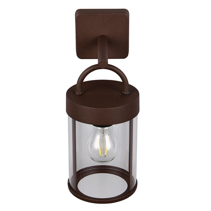 Rostfarbene Außenleuchte Modern, Piter, IP44