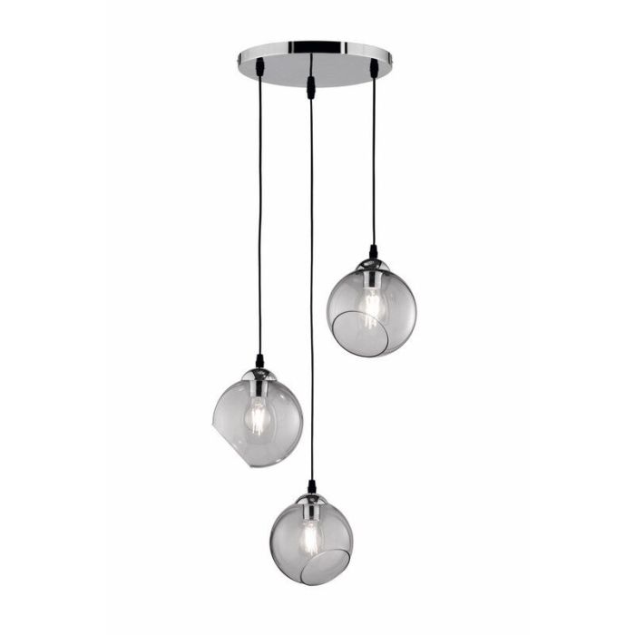 Chrom Pendelleuchte Modern, Azibo