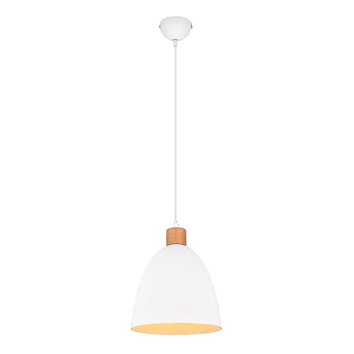 Weiße Pendelleuchte Modern, Casparus