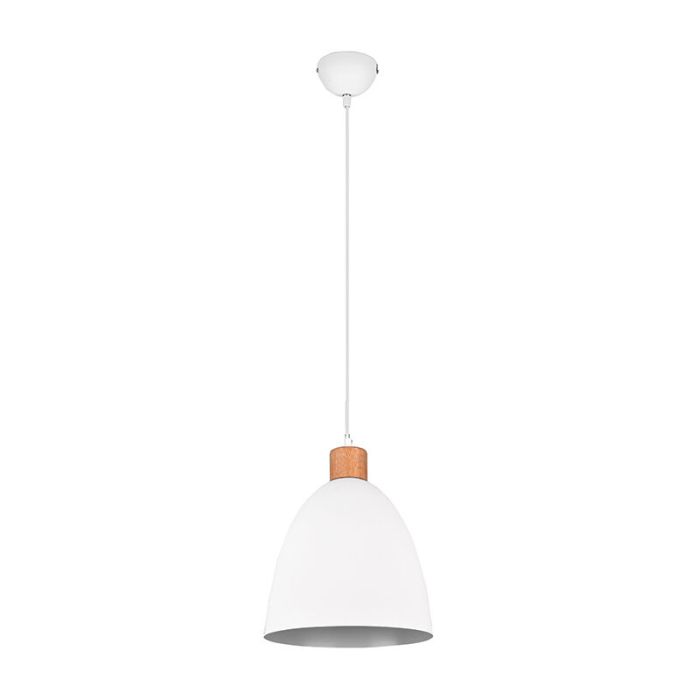 Weiße Pendelleuchte Modern, Casparus