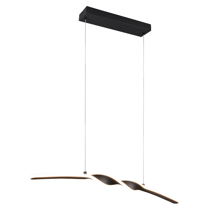 Schwarze Pendelleuchte Design, Quirinus, 18W, 4000K LED
