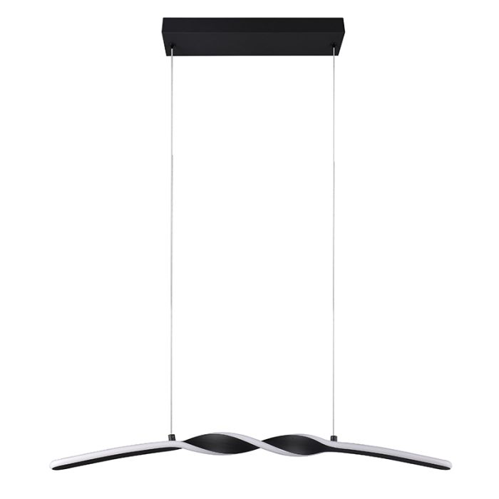 Schwarze Pendelleuchte Design, Quirinus, 18W, 4000K LED