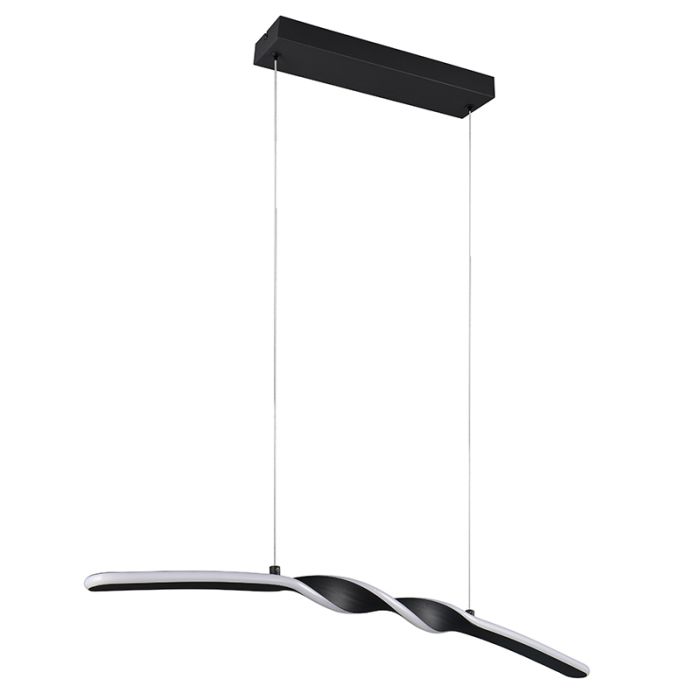 Schwarze Pendelleuchte Design, Quirinus, 18W, 4000K LED