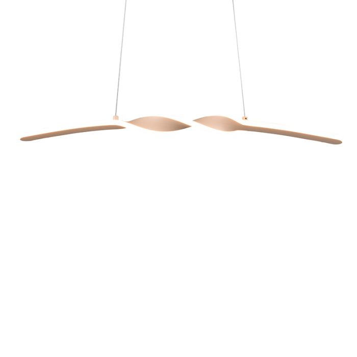 Braune Pendelleuchte Design, Quirinus, 18W, 4000K LED
