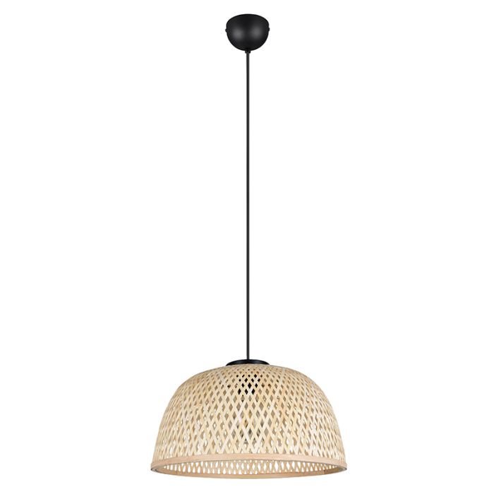Rattan Pendelleuchte Braun, Laut