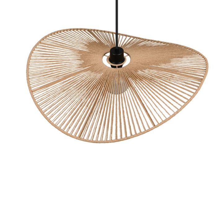 Papier Pendelleuchte Braun, Lykke
