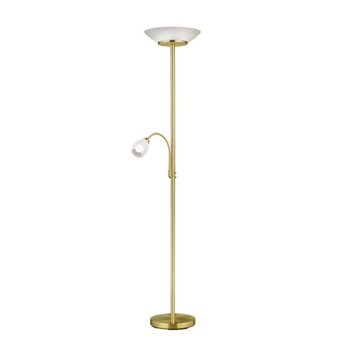 Messing Leselampe Stehlampe Modern, Larry