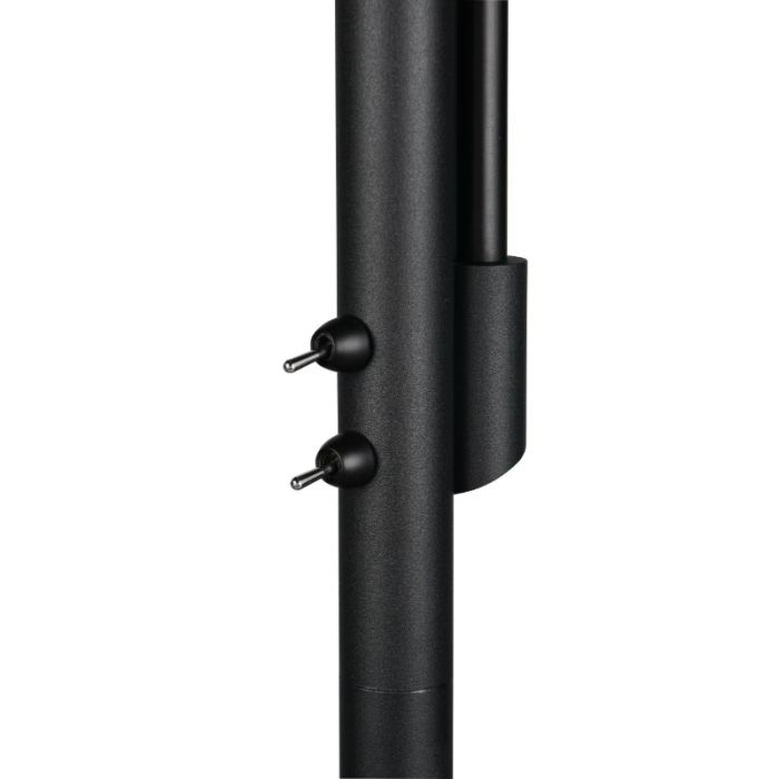 Schwarze Stehlampe Modern, Larry, mit Schalter
