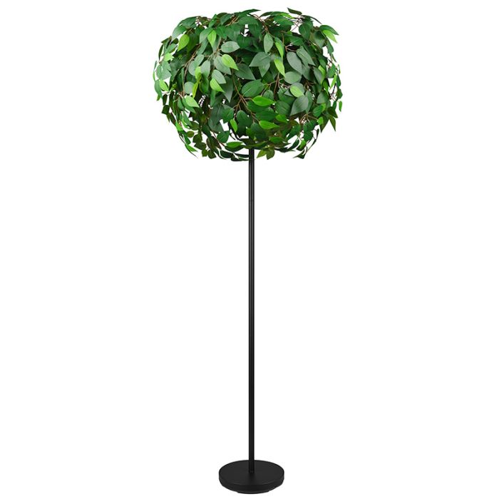 Grüne Stehlampe Design, Urwa, mit Schalter