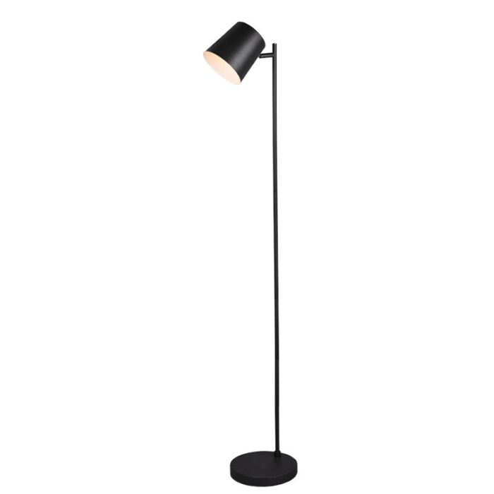 Schwarze Stehlampe Modern, Suraya, 4,5W, 3000K LED, mit Touch-Dimmer