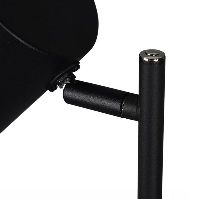 Schwarze Stehlampe Modern, Suraya, 4,5W, 3000K LED, mit Touch-Dimmer