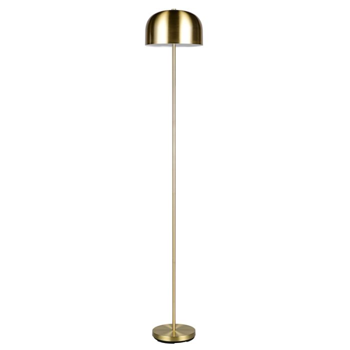 Messing aufladbare Stehlampe Modern, Dustin, 2,5W, 3000K LED, 3-stufig dimmbar